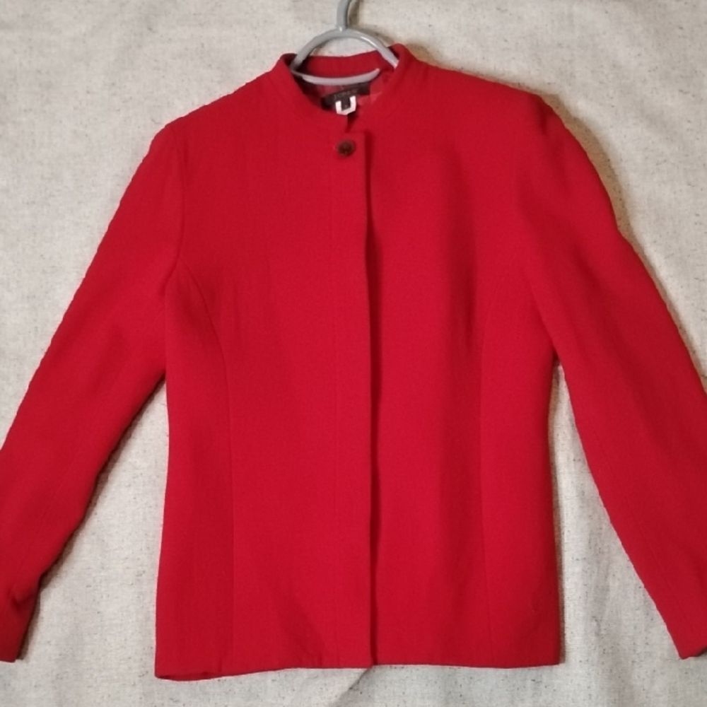 J. Crew Vibrant Red Women's Blazer